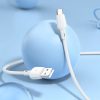 Borofone Kábel BX93 Super Power - USB Type-C - 27W 3A 1 méter fehér-6941991103162 3 kép