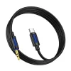 Borofone BL20 kábel - jack 3,5mm to Type C - 1 méter fekete-6941991114410 3 kép