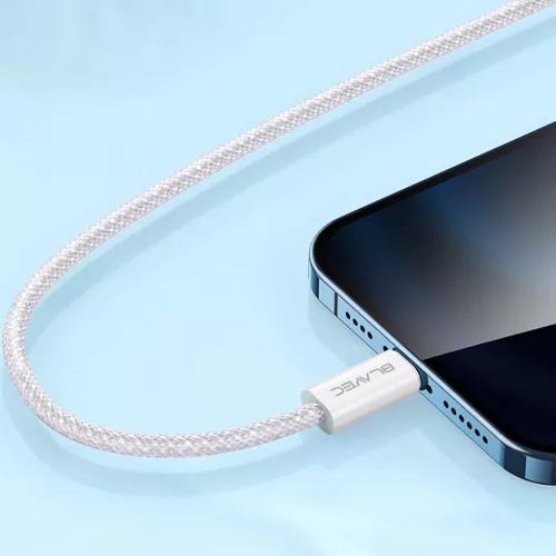 Blavec Cable Candy fonott - USB Lightning kábel - 2,4A 1 méter (CCA--5900217445906 4 kép