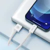 Blavec Cable Candy fonott - USB Lightning kábel - 2,4A 1 méter (CCA--5900217445906 5 kép