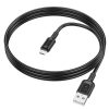 Borofone Kábel BX111 Feliz - USB - Micro USB - 2,4A 1 méter fekete-6941991115066 3 kép