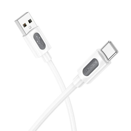 Borofone BX114 Structure - USB-ről Type C-re - 3A 1 méter fehér-6941991116896 1 kép