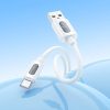 Borofone BX114 Structure - USB-ről Type C-re - 3A 1 méter fehér-6941991116896 3 kép