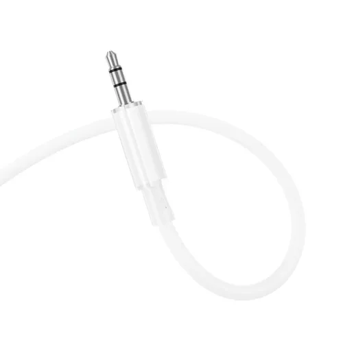 Borofone Kábel BL21 Lemon - Lightning - jack 3,5mm - 1 méter fehér-6941991116940 2 kép