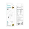 Borofone Kábel BL21 Lemon - Lightning - jack 3,5mm - 1 méter fehér-6941991116940 4 kép
