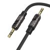 Borofone Cable BL22 Dignity - jack 3,5mm - jack 3,5mm - 1 méter fekete