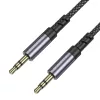 Borofone kábel BL24 Graceful - jack 3,5mm - jack 3,5mm - 1 méter fek-6941991118968 2 kép