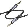 Borofone kábel BL24 Graceful - jack 3,5mm - jack 3,5mm - 1 méter fek-6941991118968 3 kép