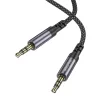 Borofone kábel BL24 Graceful - jack 3,5mm - jack 3,5mm - 1 méter fek-6941991118968 5 kép