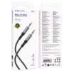 Borofone kábel BL24 Graceful - jack 3,5mm - jack 3,5mm - 1 méter fek-6941991118968 9 kép