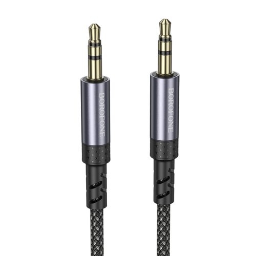 Borofone kábel AUX BL24 Graceful - Type C - 3,5mm jack - 1 méter, fekete