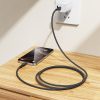 Borofone Kábel BX116 Certain - Type C to Type C - PD 60W 3A 1 méter -6941991119835 2 kép