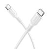 Borofone kábel BX116 Certain - Type C to Type C - PD 60W 3A 1 méter -6941991119842 4 kép