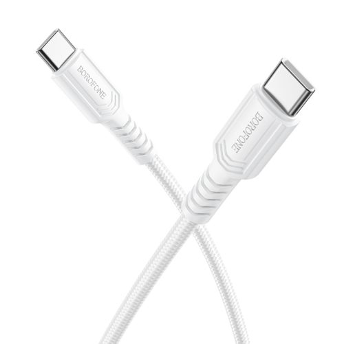 Borofone kábel BX116 Certain - Type C to Type C - PD 60W 3A 1 méter -6941991119842 4 kép
