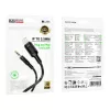 Borofone kábel AUX BL25 Nice - Lightning 3,5 mm jack - 1 méter feket-6941991124761 9 kép