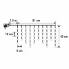 HOME KAF50DLEDWW DOT LED-es fényfüggöny, 50db melegfehér DOT LED, -5999084973070 5 kép