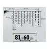 HOME KAF50DLEDWW DOT LED-es fényfüggöny, 50db melegfehér DOT LED, -5999084973070 6 kép