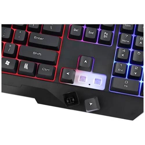 XTRIKE ME Gaming Billentyűzet KB-306 Fekete-6932391925560 4 kép