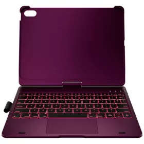   iPad 11" (A16) 2025 / iPad 10.9" 2022 tok Flexbook Touch Typecase billentyűzettel málnaszín