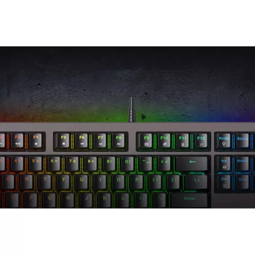 Havit KB872 RGB mechanikus gamer billentyűzet, angol-6939119089849 3 kép