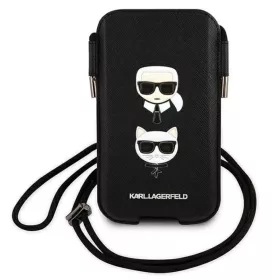 Karl Lagerfeld Kézitáska KLHCP12MOPHKCK 16.1" fekete hardcase Saffia-3666339018696 2 kép