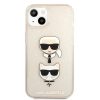 Karl Lagerfeld KLHCP13SKCTUGLGO iPhone 13 mini 5,4" arany tok Glitter -3666339028855 3 kép