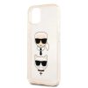 Karl Lagerfeld KLHCP13SKCTUGLGO iPhone 13 mini 5,4" arany tok Glitter -3666339028855 6 kép