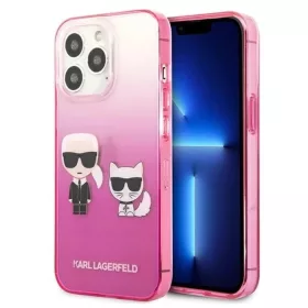 Karl Lagerfeld KLHCP13LTGKCP iPhone 13 Pro 6,1" keménytok rózsaszín-3666339049225 1 kép