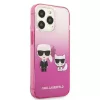 Karl Lagerfeld KLHCP13LTGKCP iPhone 13 Pro 6,1" keménytok rózsaszín-3666339049225 4 kép