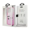 Karl Lagerfeld KLHCP13LTGKCP iPhone 13 Pro 6,1" keménytok rózsaszín-3666339049225 8 kép