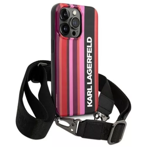 Karl Lagerfeld KLHCP14LSTSTP iPhone 14 Pro 6,1" tok rózsaszín Color -3666339094218 3 kép