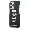 Karl Lagerfeld KLHCP13LTPE2TK iPhone 13 Pro tok fekete Karl&Choupette -3666339048662 2 kép