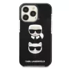 Karl Lagerfeld KLHCP13LTPE2TK iPhone 13 Pro tok fekete Karl&Choupette -3666339048662 3 kép