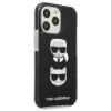 Karl Lagerfeld KLHCP13LTPE2TK iPhone 13 Pro tok fekete Karl&Choupette -3666339048662 4 kép