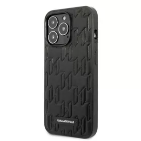 Karl Lagerfeld KLHCP13LMNMP1K iPhone 13 Pro hardcase fekete / fekete M-3666339049140 2 kép