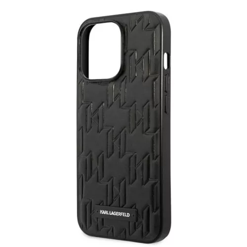 Karl Lagerfeld KLHCP13LMNMP1K iPhone 13 Pro hardcase fekete / fekete M-3666339049140 6 kép