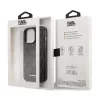 Karl Lagerfeld KLHCP13LMNMP1K iPhone 13 Pro hardcase fekete / fekete M-3666339049140 8 kép