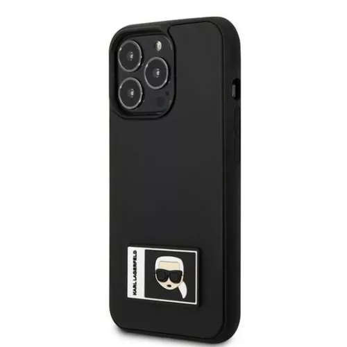 Karl Lagerfeld KLHCP13X3DKPK iPhone 13 Pro Max 6,7" fekete tok Ikonik -3666339031299 2 kép