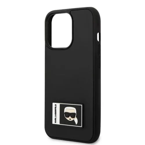 Karl Lagerfeld KLHCP13X3DKPK iPhone 13 Pro Max 6,7" fekete tok Ikonik -3666339031299 6 kép