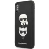 Karl Lagerfeld Saffiano Karl&Choupette Head tok iPhone XS Max - fekete-3666339055011 2 kép