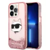 Karl Lagerfeld KLHCP14XLNCHCP iPhone 14 Pro Max 6.7" pink/pink kemény-3666339086992 1 kép