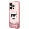 Karl Lagerfeld KLHCP14XLNCHCP iPhone 14 Pro Max 6.7" pink/pink kemény-3666339086992 2 kép