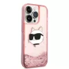 Karl Lagerfeld KLHCP14XLNCHCP iPhone 14 Pro Max 6.7" pink/pink kemény-3666339086992 4 kép