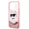Karl Lagerfeld KLHCP14XLNCHCP iPhone 14 Pro Max 6.7" pink/pink kemény-3666339086992 6 kép
