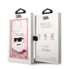 Karl Lagerfeld KLHCP14XLNCHCP iPhone 14 Pro Max 6.7" pink/pink kemény-3666339086992 8 kép