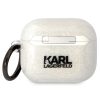 Karl Lagerfeld KLA3HNKCTGT AirPods 3 tok transzparens glitter Karl&Cho-3666339088125 2 kép