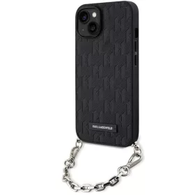 Karl Lagerfeld KLHCP14SSACKLHPK iPhone 14 6.1" fekete/fekete kemény t-3666339122867 1 kép