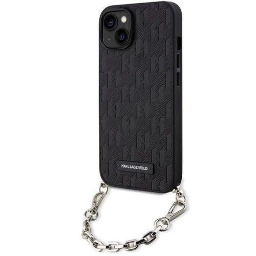 Karl Lagerfeld KLHCP14SSACKLHPK iPhone 14 6.1" fekete/fekete kemény t-3666339122867 1 kép