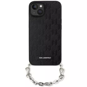 Karl Lagerfeld KLHCP14SSACKLHPK iPhone 14 6.1" fekete/fekete kemény t-3666339122867 2 kép