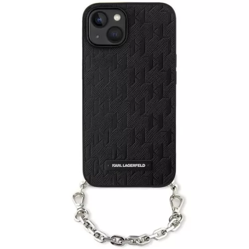 Karl Lagerfeld KLHCP14SSACKLHPK iPhone 14 6.1" fekete/fekete kemény t-3666339122867 2 kép